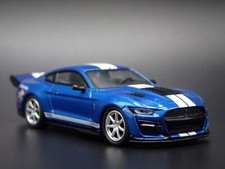 2020 Ford Mustang Shelby GT500 Dragon Snake 1:64 Diecast Model Car - Blue