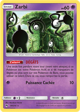 Carte Pokémon Zarbi 90/214