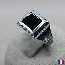 Bague unisexe argent 925