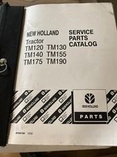 NEW HOLLAND TM120 TM130 TM140 TM155 TM175 TM190 PARTS CATALOG