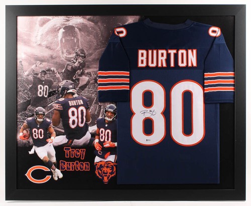 Trey burton signed chicago - trey,
