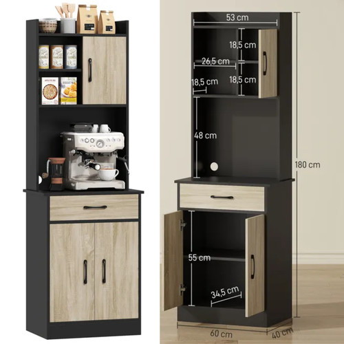 Homcom buffet haut - homcom,