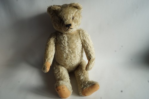 Ancien ours peluche - ours, en