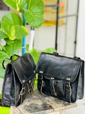 Sacoches de selle en cuir pour