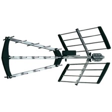 Antenne TV TNT HD UHF Trinappe Passive CLEVER - Filtre 5G LTE 700 MHz Gain 20 dB