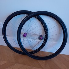 Custom 700c Track Wheels (DT Swiss Rims, Ardnelly Low Flange Hubs)