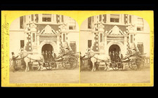 England, Prince and Princess of Wales on a Car Drive, ca.1880