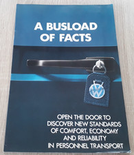 Volkswagen Transporter T3 Brochure 1983 - Bus  Bus L  Caravelle