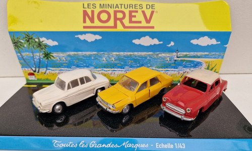 Norev lot renault 12 - 3,