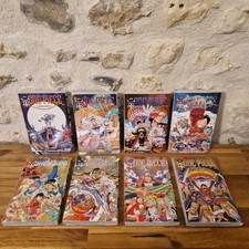 ONE PIECE TOMES 103 104 105 106 107 108 109 110 TIRAGE MÉTALLISÉ COLLECTOR TBE