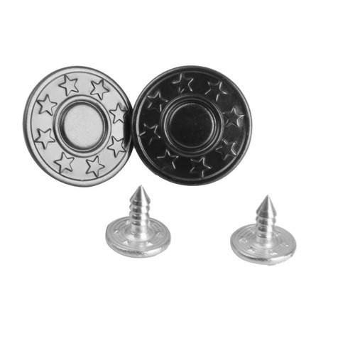 Boutons pression pour jeans