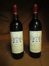 2 bouteilles de vin Château