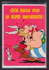 CARTE ANNIVERSAIRE UDERZO . ASTÉRIX . ALBERT RENÉ . 1999 . ( EDR 21 ) .