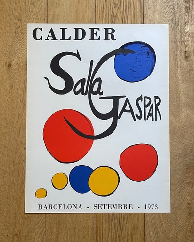 Affiche original calder - original,