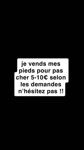Vente pieds - vente,