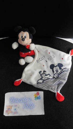 Doudou peluche mickey - peluche,