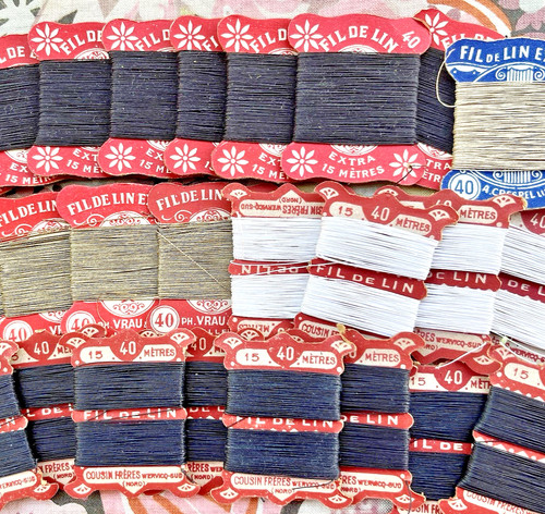 Antique haberdashery lot of - lot,