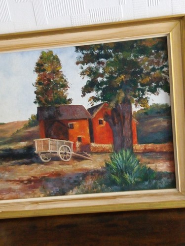 Peinture sur toile paysage - toile,