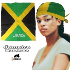 Jamaica One Love Kingston Negril Usain Bandana Rasta Irie Reggae Hippie 22"x22"