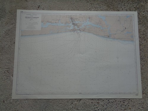 Carte marine abords - carte,