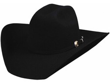 Chapeau Western Hat Western Hut En Feutre Bullhide Kingman Black 4X