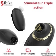 Stimulateur 3 en 1 Suceur