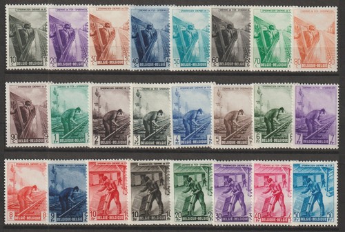 Belgium railway 1945 6 - -,