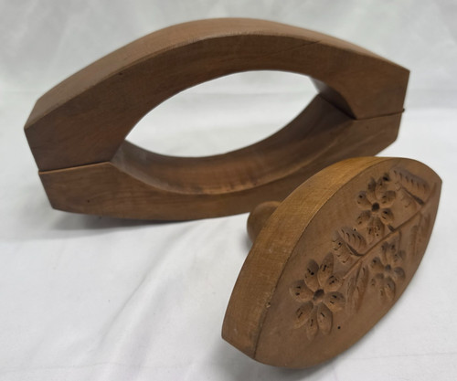 Ancien moule beurre bois - moule, a