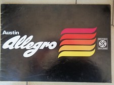 Catalogue brochure Austin Allegro 1974