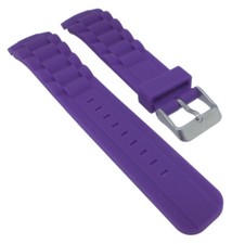 S.Oliver Bracelet Montre Mauve Silicone Rond Infraction 20mm SO-2334-PQ