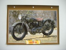 fiche moto NORTON 16 H 1938