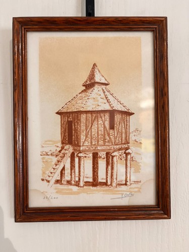 Lithographie gravure estampe - lithographie,