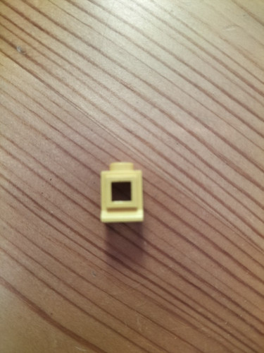 Fenetre lego vintage jaune - fenetre,