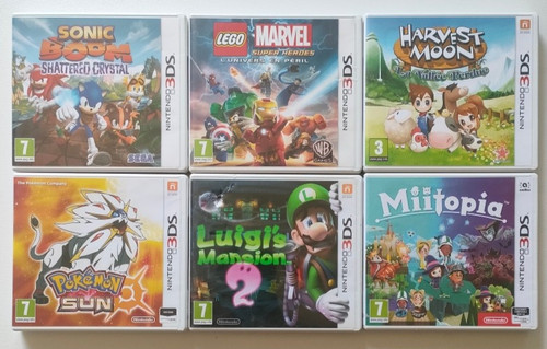 Lot jeux nintendo - nintendo, 3ds
