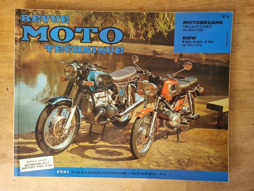 Revue technique moto bmw - technique,