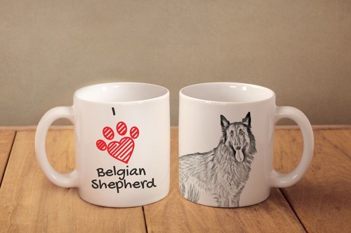 Chien belge malinois becher - chien,