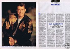 Coupure de presse Clipping 1989 Jean-Claude Jitrois  (2 pages)