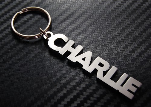 Charlie porte clé acier - porte-clé,
