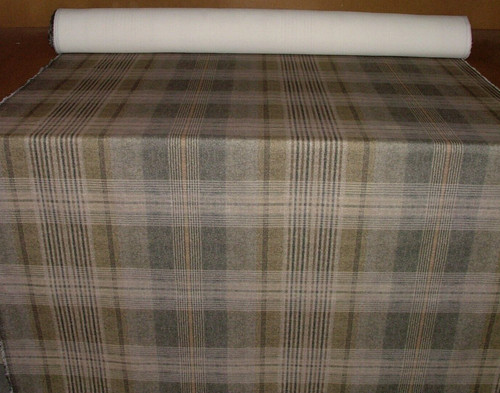 Tissu ameublement tartan - tissu,