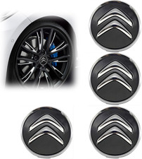 4 Pièces Cache Moyeux 60 mm