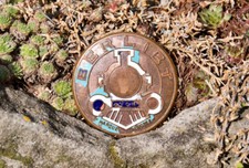 VINTAGE ENAMEL RADIATOR TRUCK