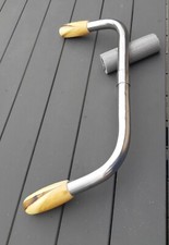 Ancien guidon plat + poignées