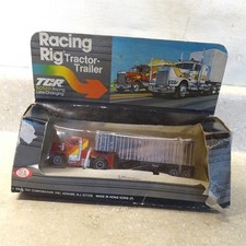 Vintage Ideal Racing Rig Tractor Trailer TCR/Slotless Slot Racer In Box
