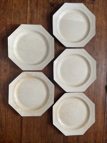 Lot assiettes plate - de, 5