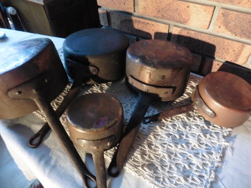 Anciennes casseroles en - 5,