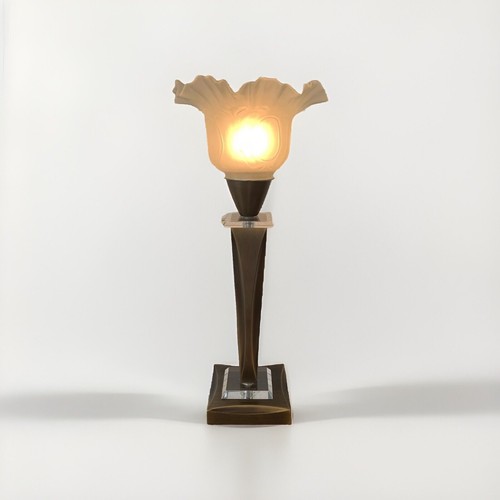 Lampe style art déco avec - lampe,