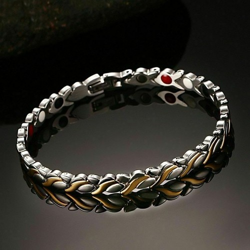 Bracelet magnétique acier - magnétique, en