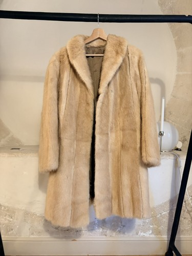 Manteau fourrure véritable - fourrure,