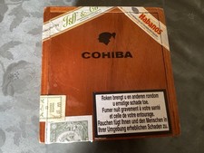 Ancienne Boite de cigares en bois  vide  Habanos COHIBA 25 Robustos