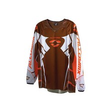 Alloy 06 Viper Motocross MX Jersey Chocolat Orange Course Shirt Enduro Vélo MTB